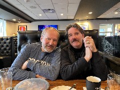 Joe Moore and Frank @ Nolan s Restaurant, NY